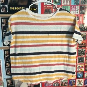 Old Navy loose striped tee